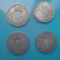 1946 British old Two shilling sliver coins.