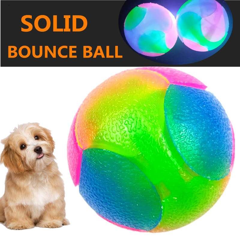 Safe Durable Fun Dog Chew Toys for Healthy Chewing .pack of 3 balls.