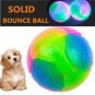 Safe Durable Fun Dog Chew Toys for Healthy Chewing .pack of 3 balls.