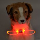 Super bright lithium battery dog collar-adjustable,improved  visibility & safety.pack of 3 pieces
