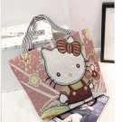 Simple and elegant and Good sized ,canvas handbag shoulder bags.[Red Cat picture bag]
