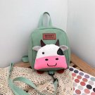 Kids small canvas backpack shoulders bag Cartoon bag for Kids shopping travel and school.