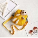 Girl's small canvas shoulders bag, for girl's shopping travel and school