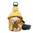 Girl's small canvas shoulders bag for girl's shopping travel and school.