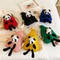 Girl's small canvas shoulders bag for girl's shopping travel and school.[Green bag]