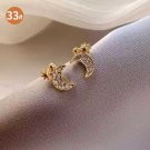 Beautiful, fashionable and popular decorative earrings. Silver studs earrings[free]