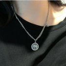 Retro and Simple 925 Stirling silver necklaces.