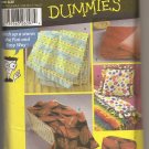 SIMPLICITY SEWING PATTERNS FOR DUMMIES ~FLLEECE BLANKET