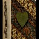 Batik Heart Blank Journa l/ Notebook- HandCrrafted- New