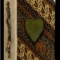 Batik Heart Blank Journa l/ Notebook- HandCrrafted- New