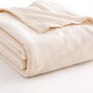 Luxury Fleece Blanket Super Soft Blanket Bed Warm Blanket Couch Blanket for All Season