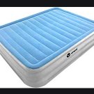 Inflatable Air Mattress Queen Size Air Raised Bed W/ Quick Air Pump