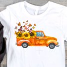 Ready to Press Sublimation Transfer - Butterflies on Vintage Truck