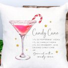 Ready to Press Sublimation Transfer -  Cocktail Drink Recipe - Candy Cane