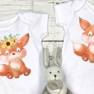Ready to Press Sublimation Transfer - Baby Fox ( Boy or Girl Version Available)