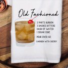 Ready to Press Sublimation Transfer - Cocktail Drink Recipe - Old Fashioned