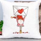 Ready to Press Sublimation Transfer - Valentine Gnome With Be Mine Letter