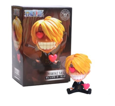 One Piece Sanji Liking Heart Sitting Q Mini Vinsmoke Family