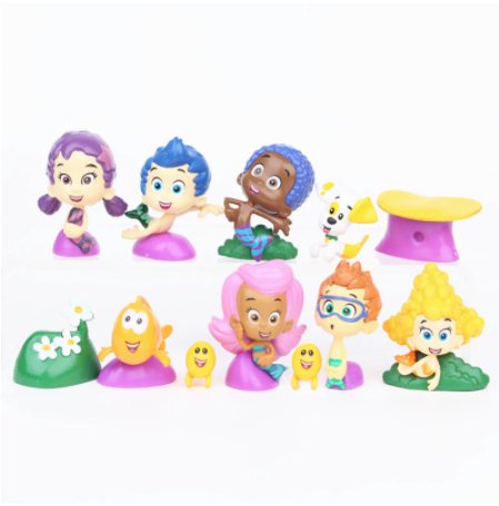 Bubble Guppies Cute Puppy Goby Deema Gil Oona Underwater Scenery