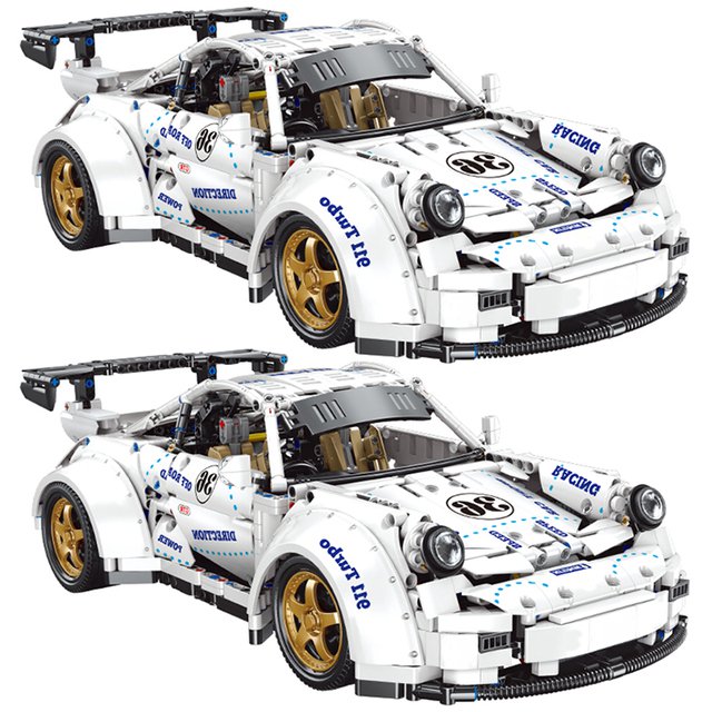 Famous Racing Building Block Model Bricks Sports Car 2125pcs