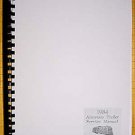 1984 Airstream Factory Service Manual