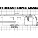 1972 Airstream Trailer Manual Combo All Models