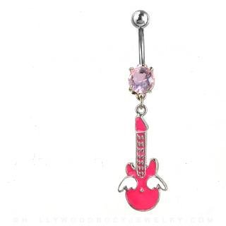 WINGED PINK GUITAR