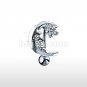 CRESCENT TOP DROP NAVEL RING