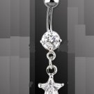 GEM STAR NAVEL RING