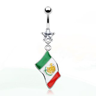 "Flag of Mexico" Dangle.