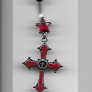 RED CROSS NAVEL RING