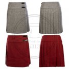 Scottish 8 Yard KILT for Ladies Premium 16 Oz Wool Pleated Mini Skirt Highland