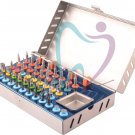 Dental Implant Box 50 Pcs Bone Expander Conical Saw Trephine Drills Punch Kit