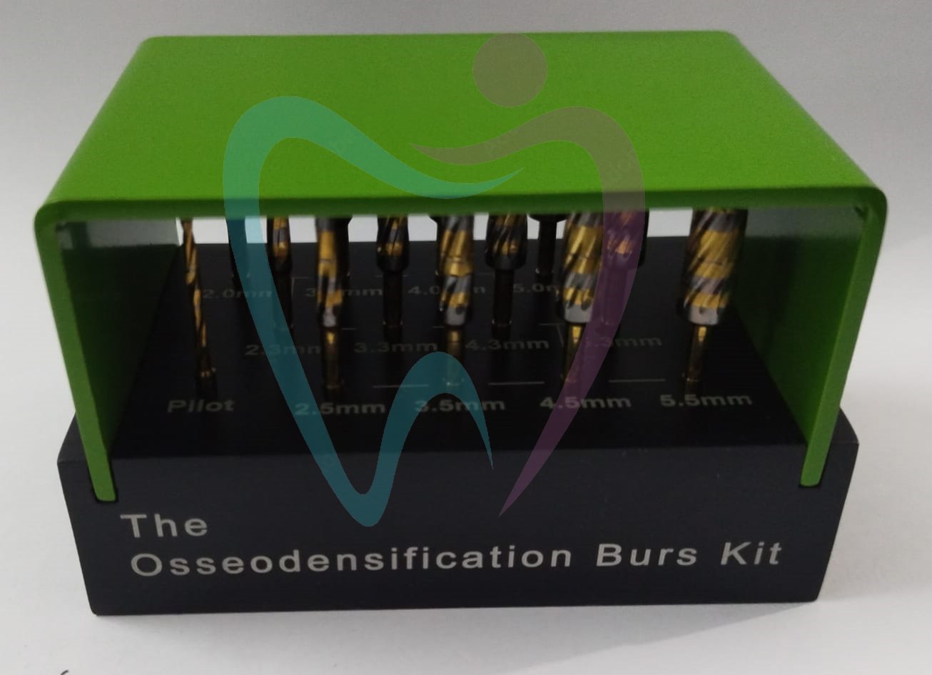 Dental Implant OSS Surgical Bur Kit / Set 13 Pcs with Bur Holder