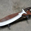 25" BEAUTIFUL CUSTOM HANDMADE D2 TOOL STEEL HUNTING SWORD WITH SHEATH