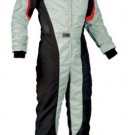 OMP KS-3 Suit Grey Go Karting Racing Approved Suit Customized Sublimation