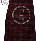 Scottish 8 Yard Traditional Macdonald Kilt Highlanders Acrylic Tartan Kilt