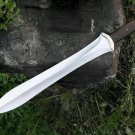 Greek Xiphos Double Edged Handmade D2 Steel Gladius, Medieval Sword, Rosewood