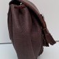 Scottish Real Brown Leather Sporran Rob Roy Style Kilt Sporran with Chain Strap