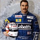 F1 Nigel Mansell Embroidery Patches 1992 model go kart suit karting race suit