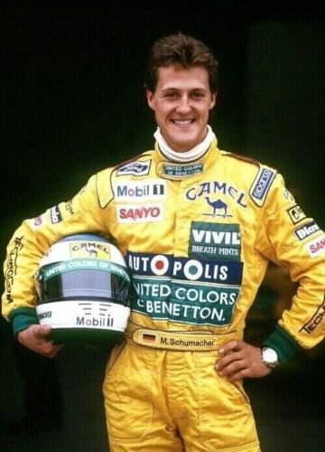 F1 Michael Schumacher Embroidery Patches 1992 model go kart/karting race suit