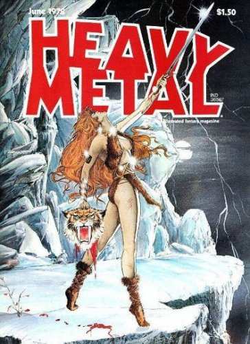 Heavy Metal Magazine all 315 issues 1977 - 2012 + Specials + R Publications 6 DVDs CBR Format!