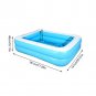 Thickened Rectangular Inflatable Pool Swimming Family Kids Childs Home Garden