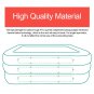 Thickened Rectangular Inflatable Pool Swimming Family Kids Childs Home Garden