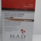 M.A.D skincare photo guard SPF 50 matte finish primer dark with sunscreen 30g