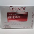 GUINOT  CREME RICH AGE LOGIC rich cream for dry skin NEW  50ML/1.4fl.oz