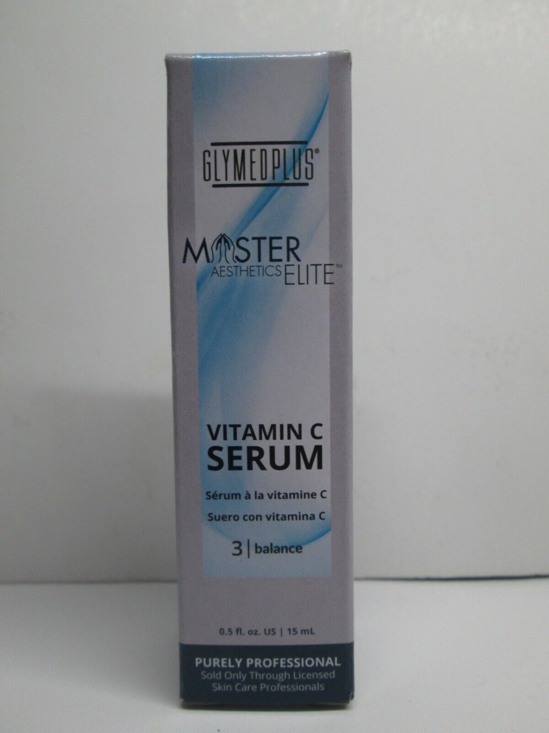 GLYMED PLUS MATER AESTHETIC ELITE VITAMIN C SERUM 0.5fl.oz/15ml BRAND NEW