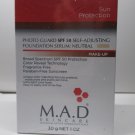 M.A.D skincare photo guard SPF 50 self-adjusting foundation serum neutral 30g
