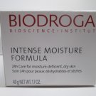 BIODROGA INTENSE MOISTURE FORMULA 24 H care for dry skin  and dehydrate 50ml NEW