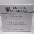 JANSSEN COSMETICS NATURAL CARE   rich firming cream 1.7OZ/50ML NEW